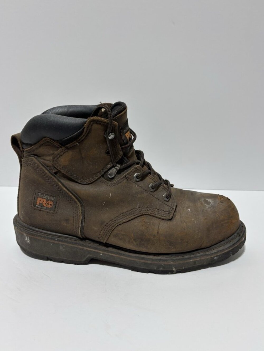 Timberland Pro Men’s Pit Boss 6” Steel Toe Work Boots, Size 11 M